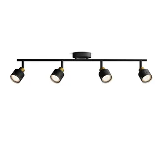 KOHTVALGUSTI NIALL SPOT 4X35W MUST-MESSING