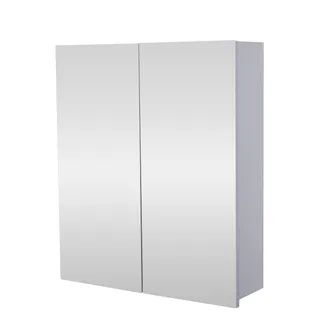 PEEGELKAPP AQUALINE SLIM 60X16X70CM VALGE