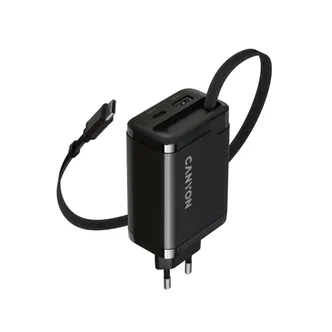 LAADIJA CANYON ONCHARGE 65RC USB-C KAABLIGA 65W 1XPD MUST