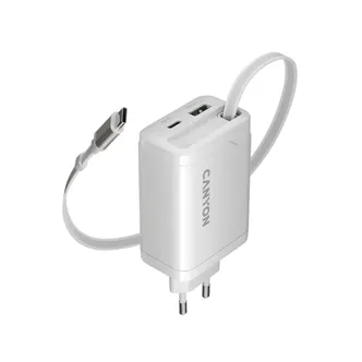 LAADIJA CANYON ONCHARGE 65RC USB-C KAABLIGA 65W VALGE