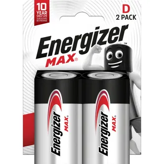 PATAREI ENERGIZER MAX ALKALINE D 2TK PAKIS
