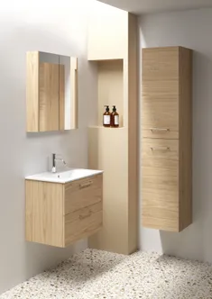 PEEGELKAPP RB BATHROOM 60CM LED VALGUSTUSEGA HELE TAMM