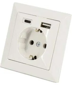 PISTIKUPESA PERLA USB-GA VALGE