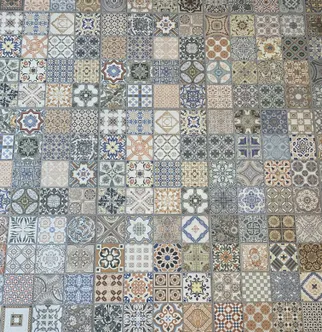 PÕRANDA- JA SEINAPLAAT REALONDA PROVENZA DECO 44,2X44,2CM 1,37M² PAKIS