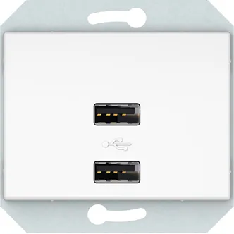 USB PESA VILMA XP500 RAAMITA 2XUSB 3,4 А VALGE