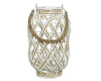 PABERLANTERN Ø18CM VALGE
