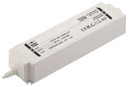 TRANSFORMAATOR SPECTOR LIGHT IP67 12VDC 8,33A 100W