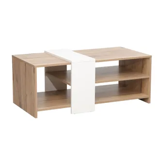 DIIVANILAUD HANNES 100X53X41.5CM, RUSTIK/VALGE MELAMIIN