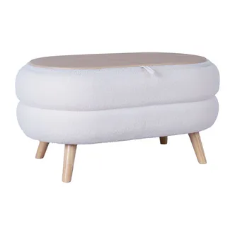 TUMBA/LAUD HANA 87X48.5XH46CM, VALGE, PANIPAIGAGA