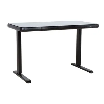 TÖÖLAUD ERGO FIT 1-MOOTORIGA 122X62XH73.5-118CM, MUST
