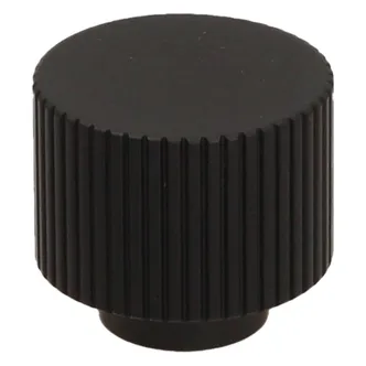 MÖÖBLINUPP GAMET GA39 Ø28MM MUST SUPERMATT ALUMIINIUM