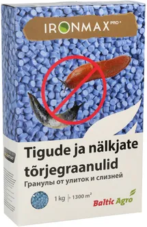 TIGUDE TÕRJEGRAANULID BALTIC AGRO IRONMAX PRO 1KG