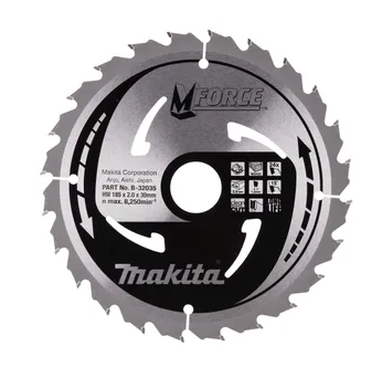 SAEKETAS PUIDULE MAKITA M-FORCE 185X2X30MM 15° T24