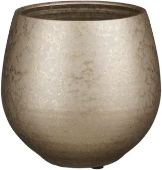 ÜMBRISPOTT MICA DECORATIONS LAN PORTO Ø18X16,5CM METALLKULDNE