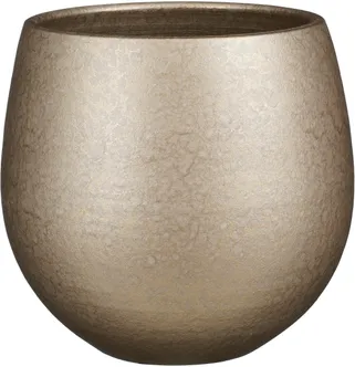 ÜMBRISPOTT MICA DECORATIONS LAN PORTO Ø26X24CM METALLKULDNE