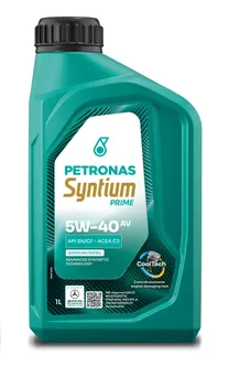 MOOTORIÕLI PETRONAS SYNTIUM PRIME AV 5W-40 SN/CF C3 1L