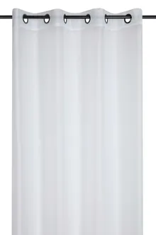 KARDIN STOF LINWOOD 140X260CM VALGE