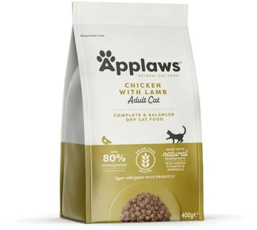 KUIVTOIT APPLAWS KASSIDELE KANA/LAMMAS 400G