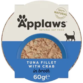 MÄRGTOIT APPLAWS KASSIDELE KASTMES TUUNIKALA/KRABIGA 60G