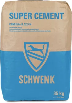 TSEMENT SCHWENK SUPER CEMENT CEM II/A-LL 52,5N 35KG