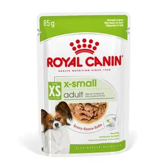 MÄRGTOIT ROYAL CANIN KOERALE XSMALL ADULT GRAVY 85G