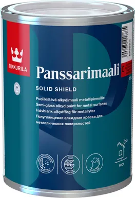 KATUSEVÄRV TIKKURILA PANSSARIMAALI 0,9L VALGE POOLLÄIKIV