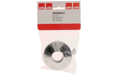 PEITEKATE Ø3/4"/70MM KROOM 2TK