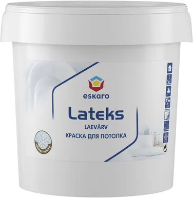 LAEVÄRV ESKARO LATEKS 20L VALGE TÄISMATT