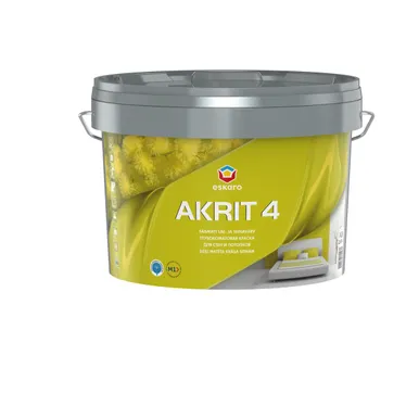 VÄRV ESKARO AKRIT-4 VALGE 2,85L TÄISMATT