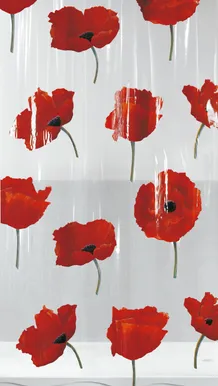 DUŠIKARDIN SPIRELLA 180X200CM A-1042344 POPPY PEVA