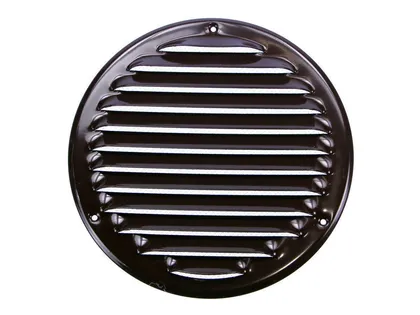 VENT.REST 160 PRUUN METALL MR160B