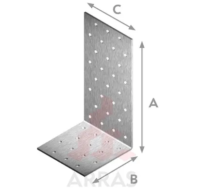 NAELUTUSNURK ARRAS 160X80X80X2,5 ZN