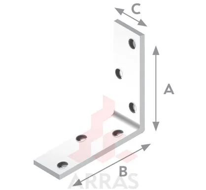 NURGIK ARRAS 40X40X15X2MM VALGE