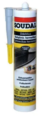 EHITUSMASTIKS BUTYRUB 300ML HALL ELASTNE ÜLEVÄRV. KLAASIMIS-,KANALISATSIOONITÖÖD