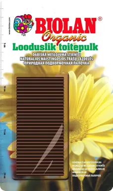 VÄETISEPULGAD LOODUSLIKUD BIOLAN 60TK PAKIS