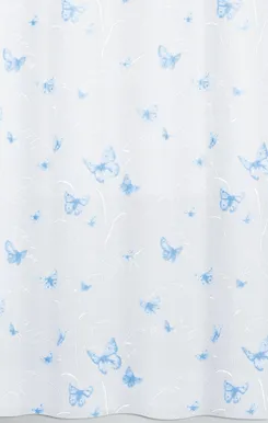 DUŠIKARDIN SPIRELLA 180X200CM A-1028191 BUTTERFLY PEVA