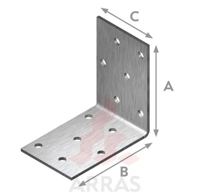 NAELUTUSNURK ARRAS 60X60X20X2,0