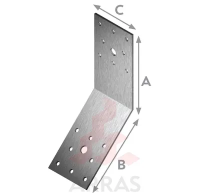 NAELUTUSNURK ARRAS 90X90X40X2,5 135*