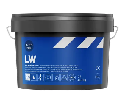 NIISKUSKINDEL VALMISPAHTEL KIILTO PRO LW 3L/3,3KG