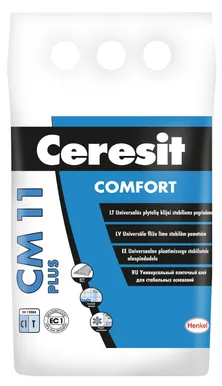 PLAATIMISSEGU CM11 5KG COMFORT PLUS UNIVERSAALNE