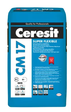 PLAATIMISSEGU CERESIT CM17 SUPER FLEXIBLE 25KG
