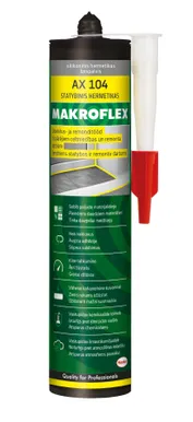 UNIVERSAALSILIKOON AX 104 TRANSPARENT 300ML