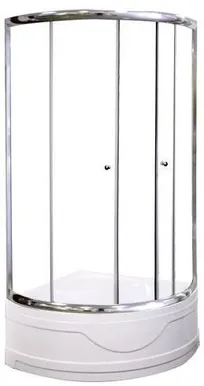 DUŠINURK DUSCHY 982-00 KÕRGE ALUSVANNIGA 90X90X39/200CM