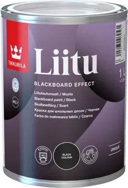 TAHVLIVÄRV TIKKURILA LIITU 1L MUST MATT