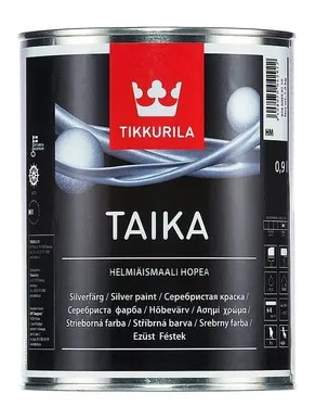 DEKORATIIVVÄRV TIKKURILA TAIKA HELMIÄISMAALI 0,9L HÕBEDANE POOLLÄIKIV