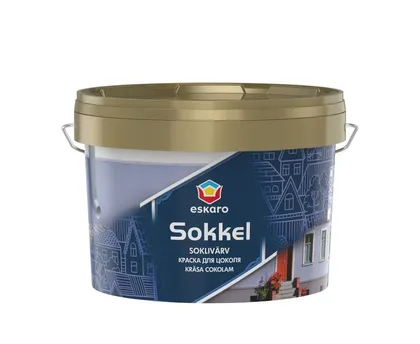 SOKLIVÄRV ESKARO SOKKEL 2,85L VALGE MATT