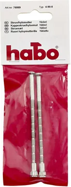 LUKUKRUVI +VASTUS M5X90 NIKKEL 2TK