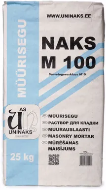 UNINAKS MÜÜRISEGU M100 HALL 25KG