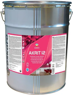 SEINAVÄRV ESKARO AKRIT 12 19L VALGE POOLMATT