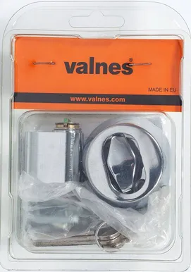 LUKUSÜDAMIKU KOMPLEKT ASSA KORPUSELE 13MM KROOM